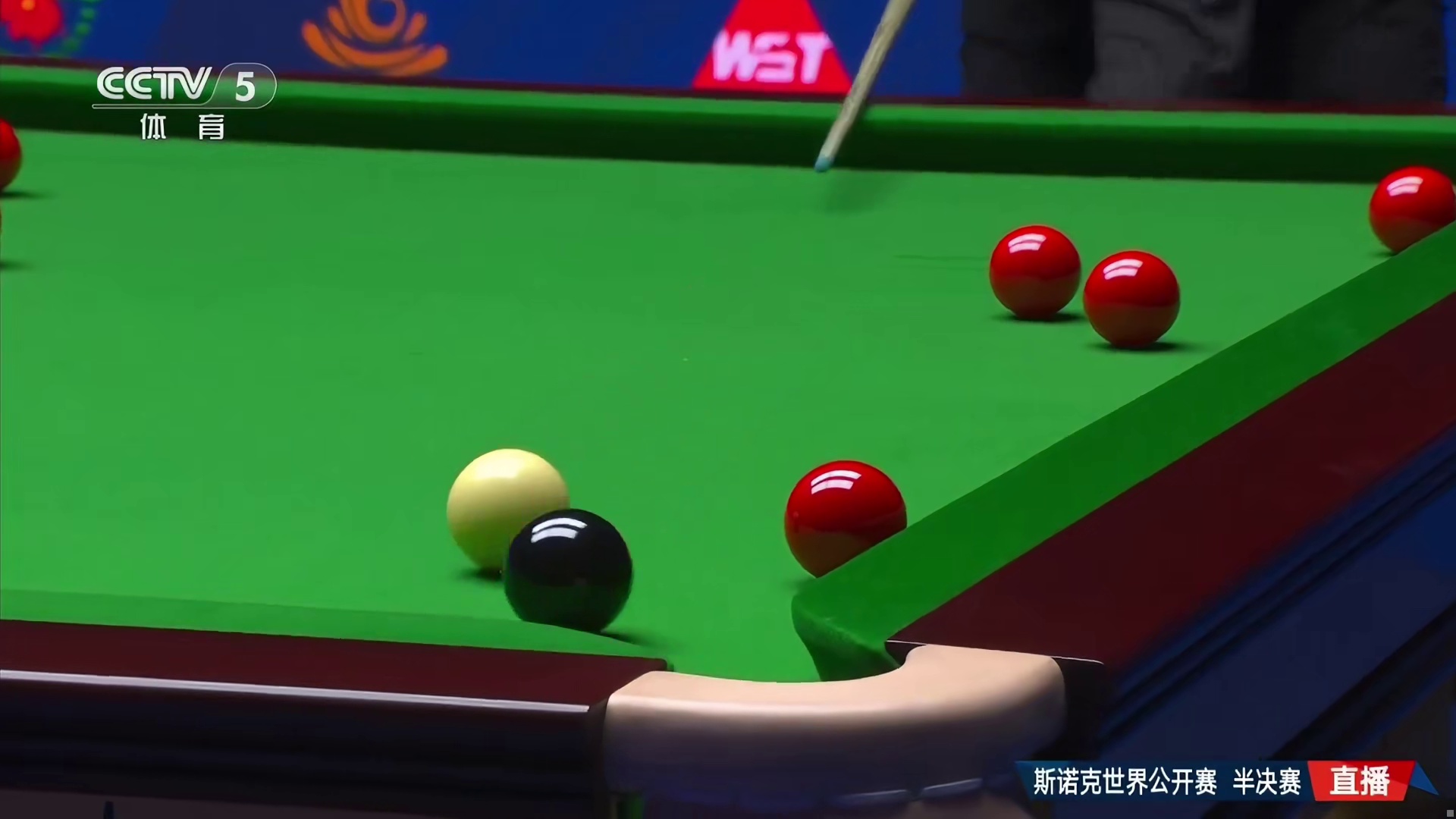 2026玉山斯诺克世界公开赛半决赛，奥沙利文在对阵吴宜泽时，，打出一杆运气球！