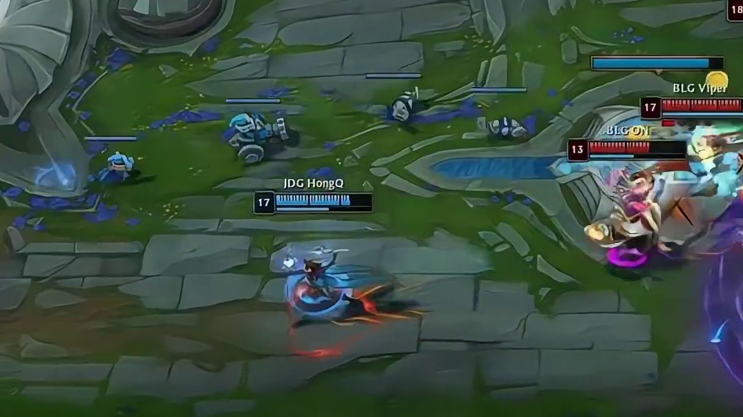 发条梦魇配合拉满，Viper砍下四杀，BLG先下一城 1:0 JDG