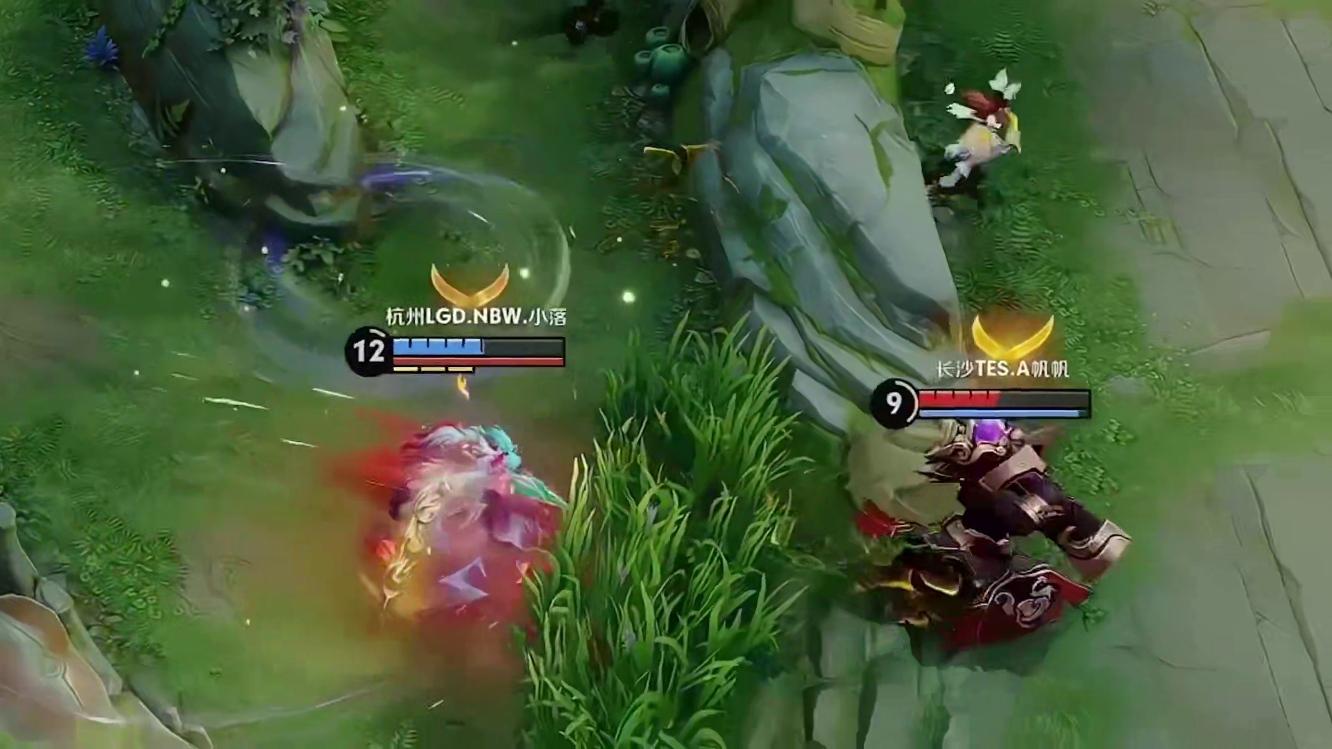 来自神秘双刀人的绝杀