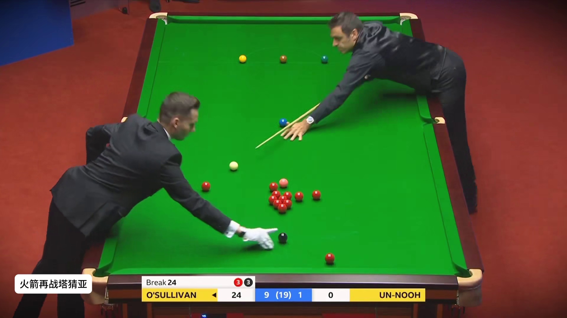 火箭再战塔猜亚！极限长台三板斧冲击单杆147，10-1太残暴了