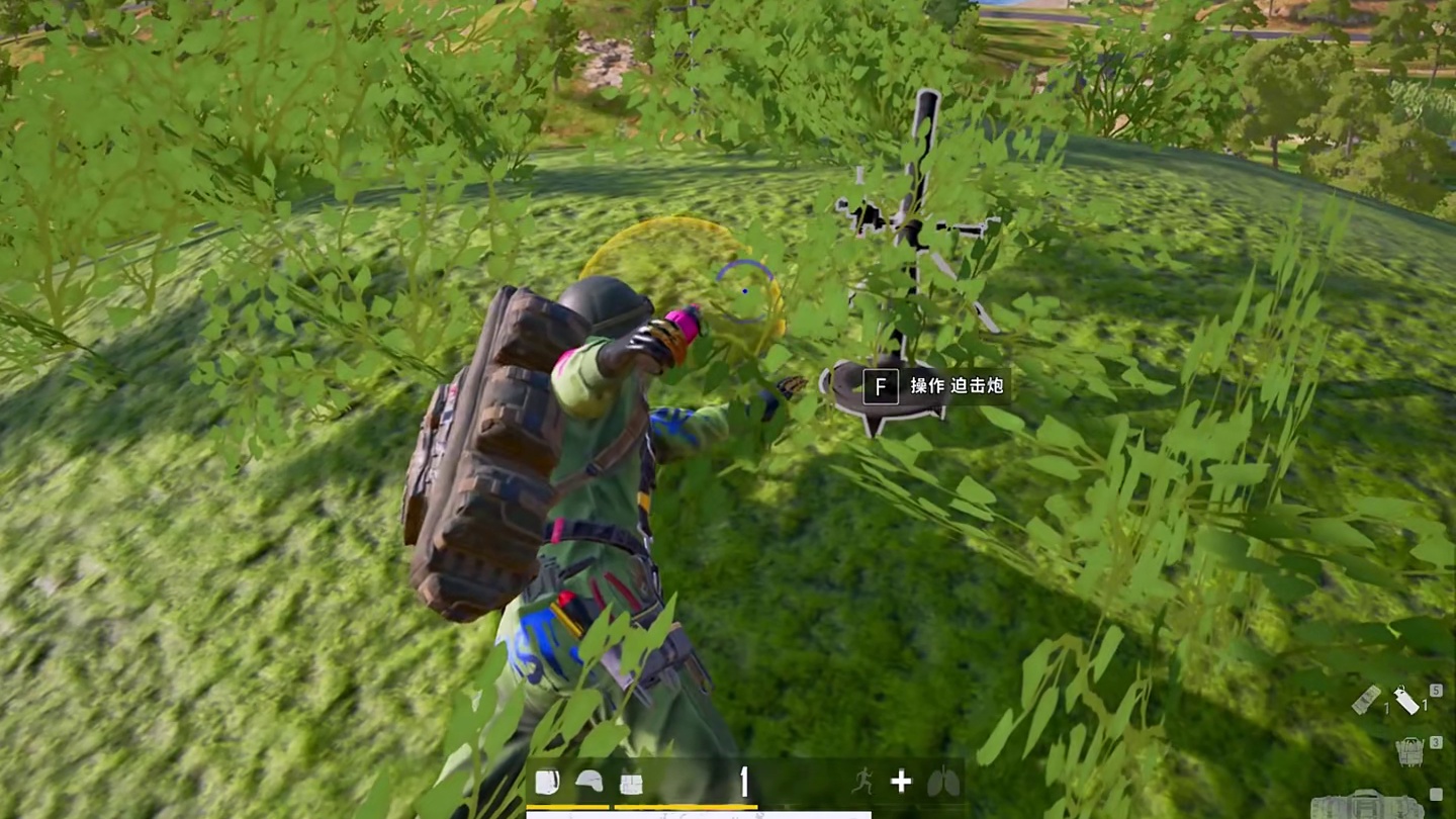 谁说炮弹不会炸在一个弹坑 #