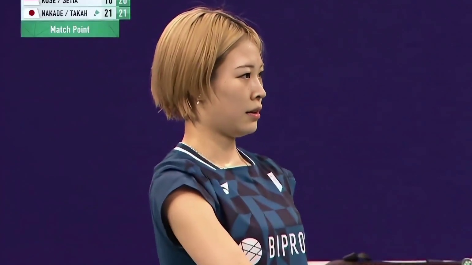 高桥美优中出堇，进入决赛！