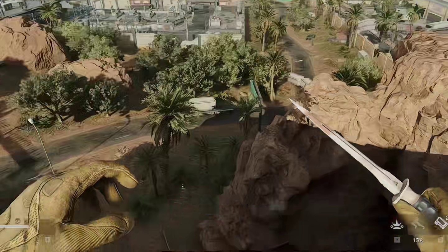 这位置很离谱，半个地图都可以架，巨好玩