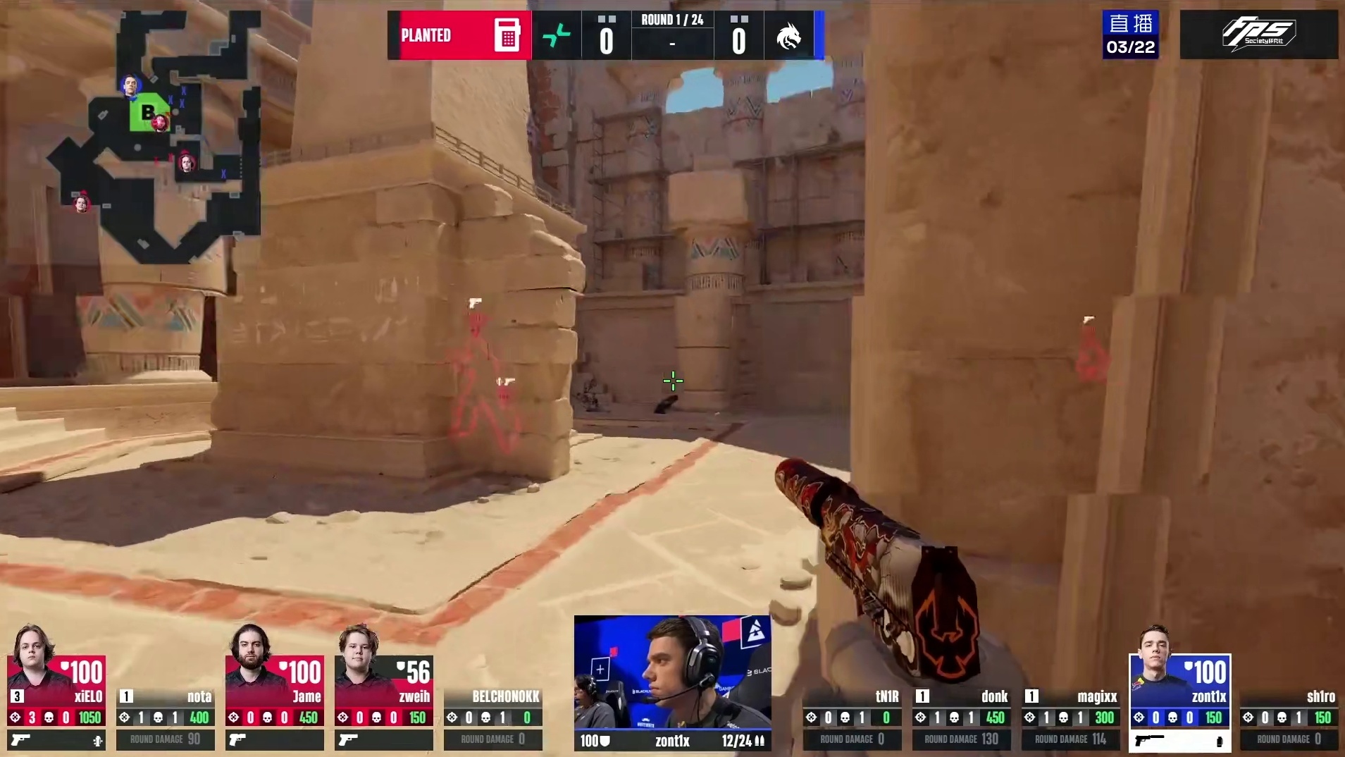 Falcons vs NAVI BLAST鹿特丹公开赛