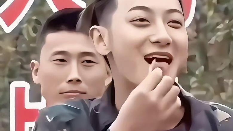 黄子韬参加训练吃“生牛肉”场面，实在是太好笑了…