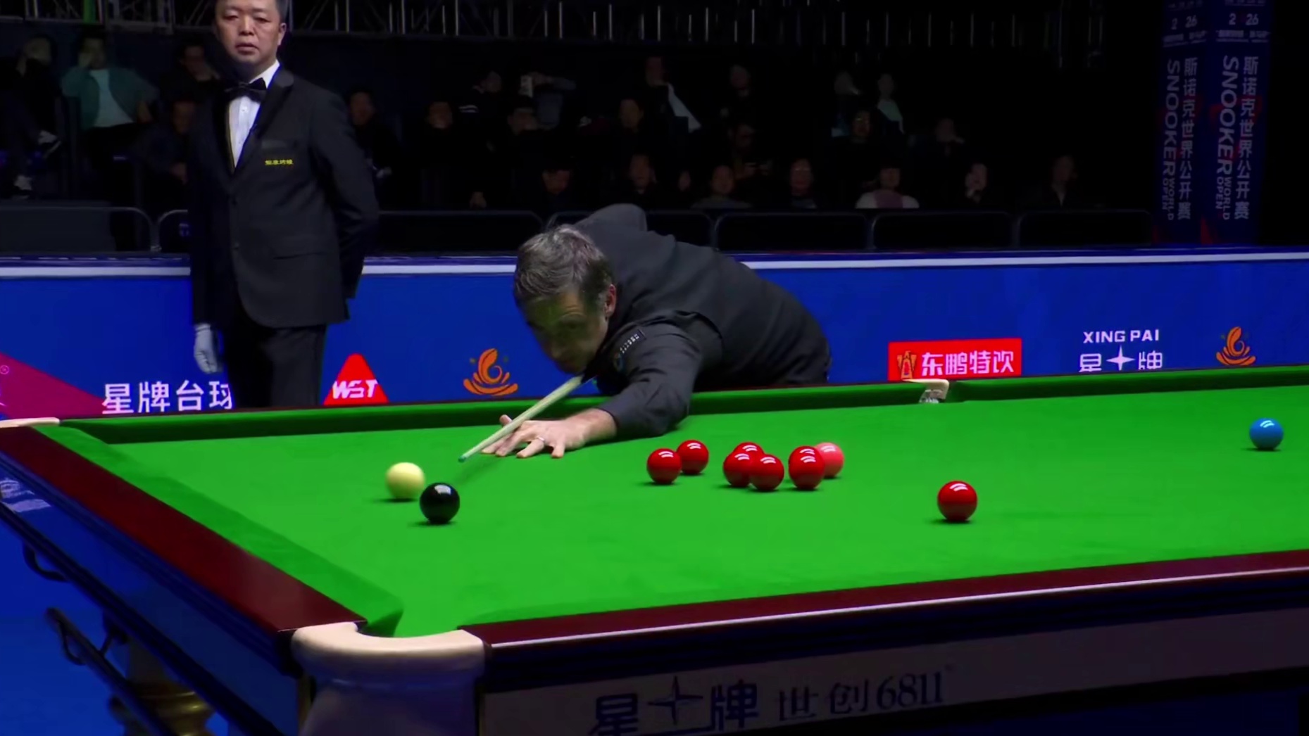 2026世界公开赛，奥沙利文顶级围球，破百再胜塔猜亚！