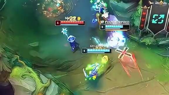 ON关键变羊，BLG下路完成越级线杀