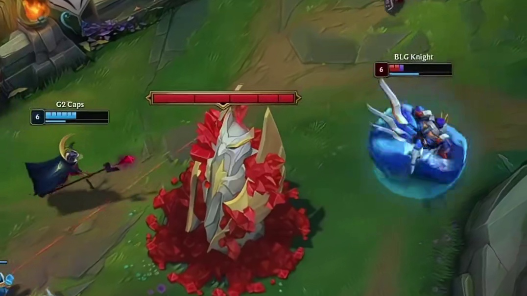 Caps神出鬼没秀杀Knight