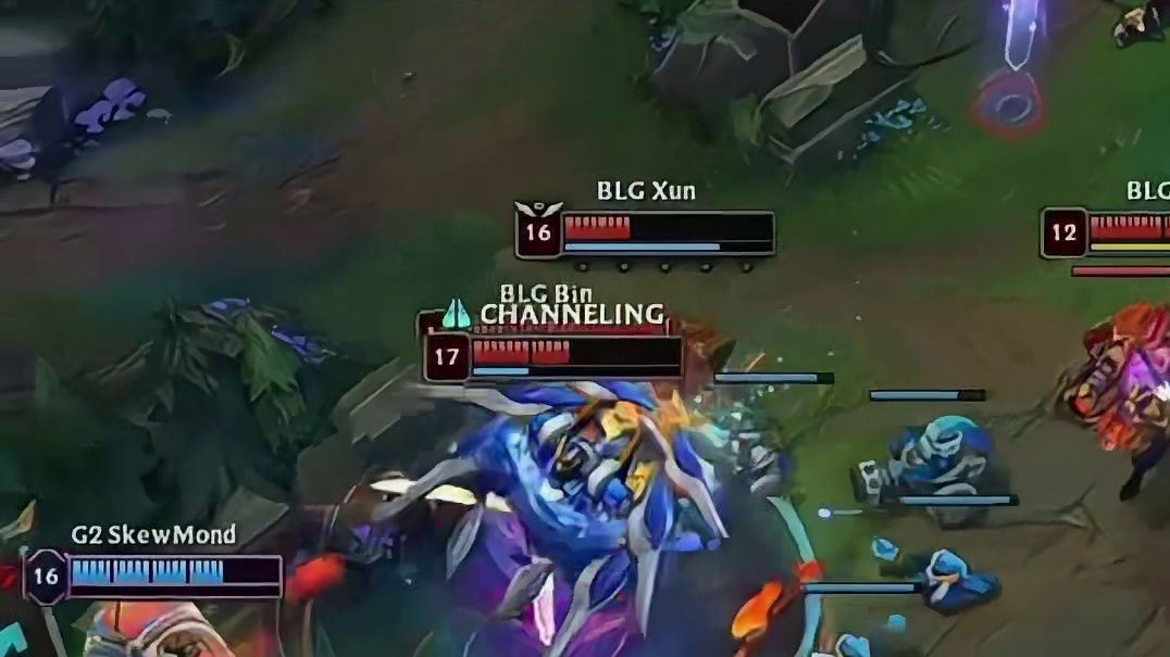 Bin凌厉绕后收割战场，BLG扳回一城双方战至1:1 #