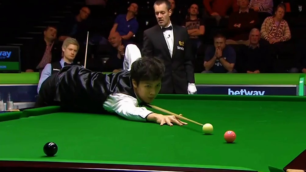 塔猜亚冲击147选择流量打法！逆天准度纠错全场沸腾，最后一杆太离谱