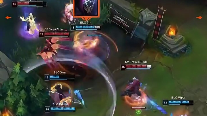 Bin贾克斯一锤四临场反应