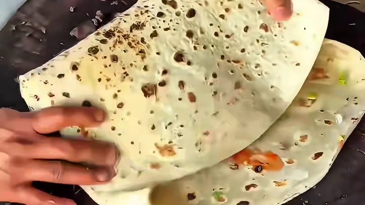 手工玉米饼+双倍肉，这才是真正的老墨卷饼！