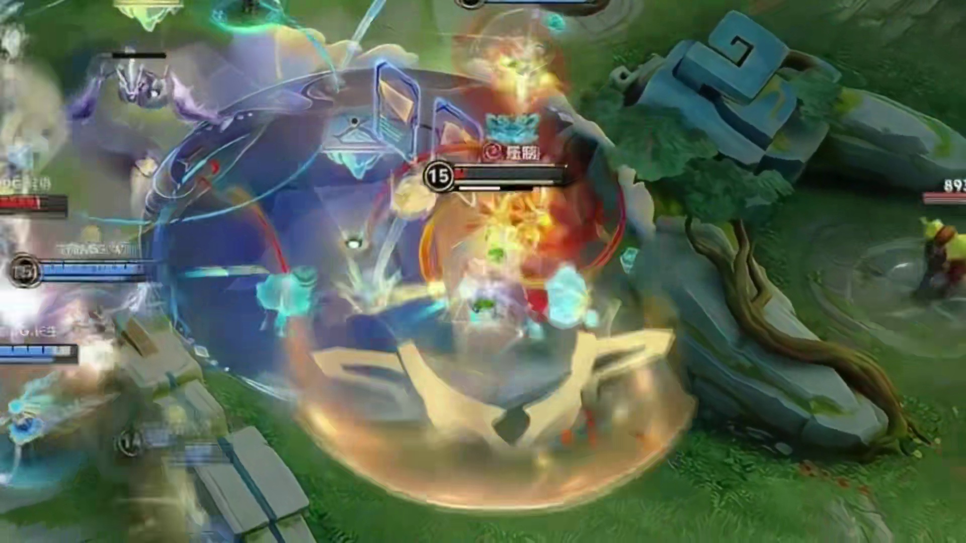 《蓝色冰冻小人智取风龙团》