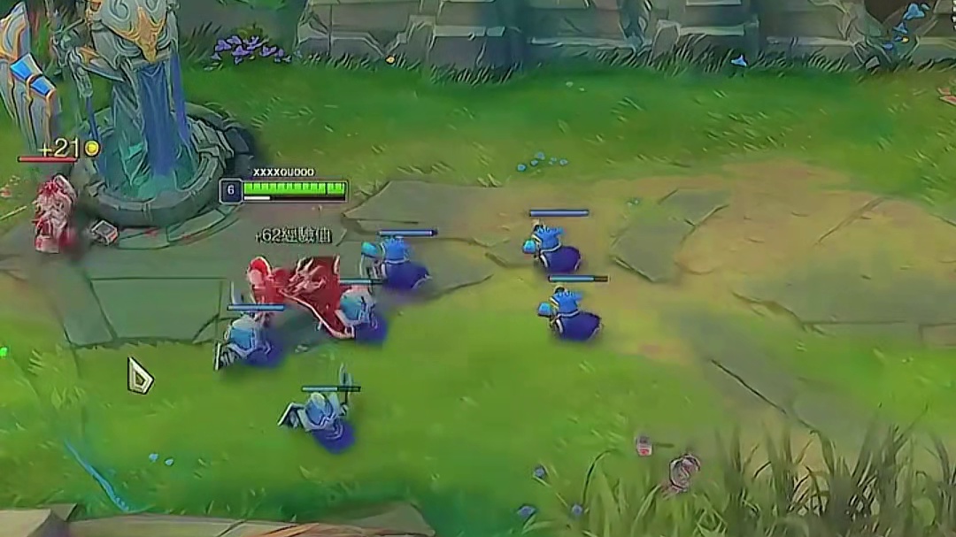 sofm瑞兹大招传送小兵，姿态瞬间破防