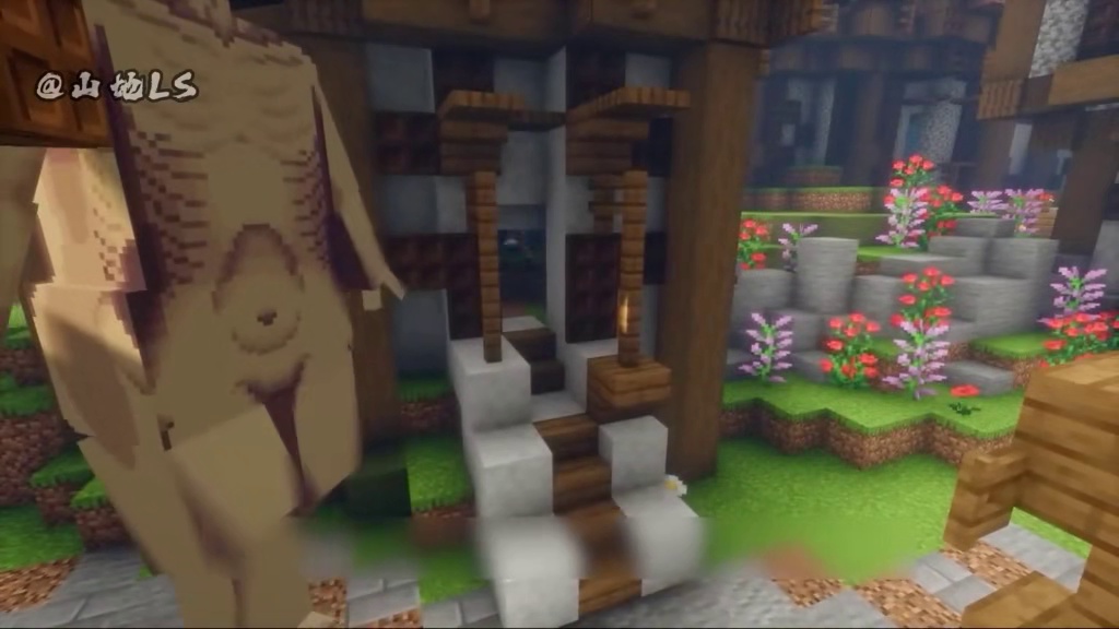 超大型巨人突然降临我的世界.....