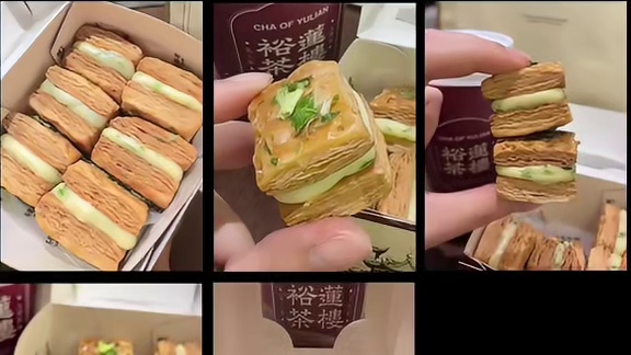 蹲了好几天终于抢到了葱香牛轧万德福北京首发终于吃到了吃起来咸甜咸甜的酥皮一层层酥到一咬就掉渣葱油香味巨巨巨巨浓郁！一口一个一点不甜腻吃上一口就好幸福