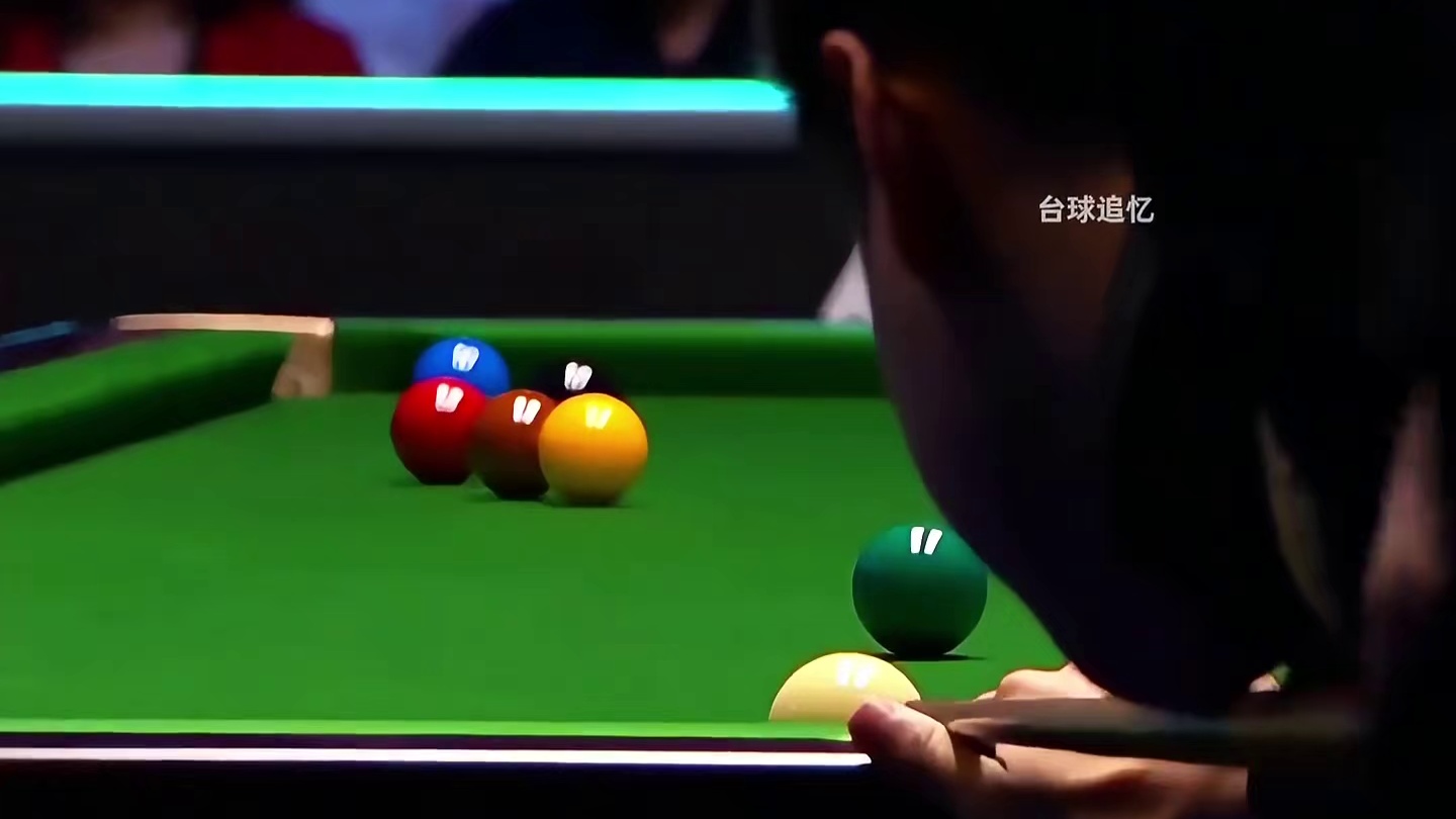 赵心童准度装了8倍镜！极限刀片薄球干穿死角，对手直接看傻了！