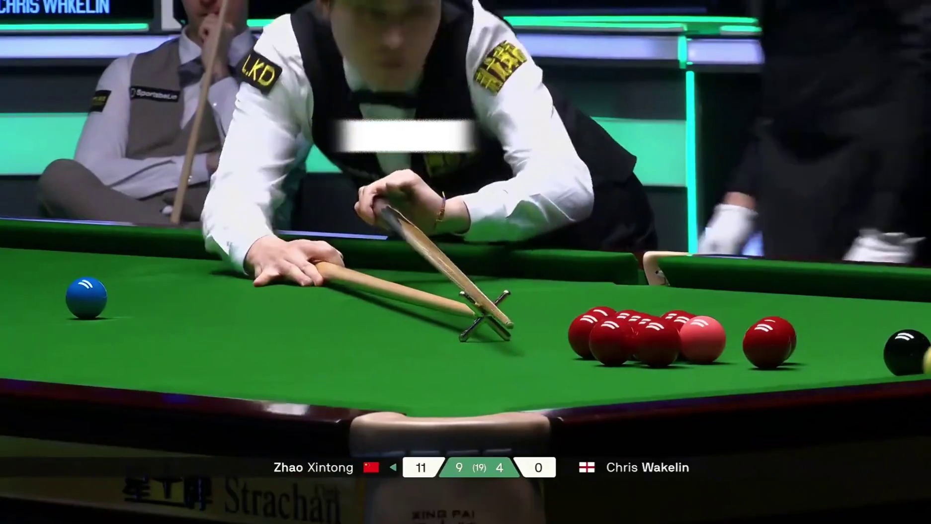 2026巡回锦标赛，赵心童10比4横扫韦克林，强势晋级半决赛 #