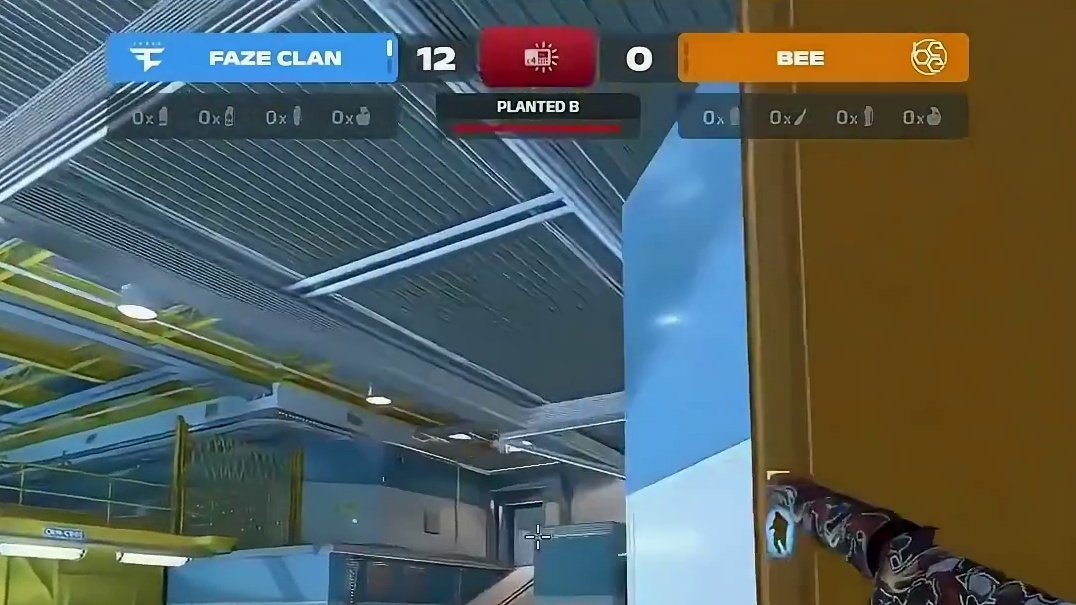 传下去faze零封小蜜蜂