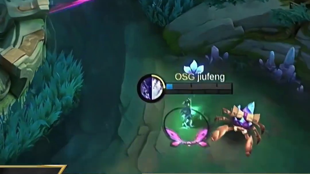 OSG Jiufeng赛乐把控全场 一打四两杀一助，草丛控双带动团战