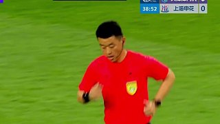 過山車比賽，申花客場逆轉(zhuǎn)戰(zhàn)勝津門虎進(jìn)球集錦?。ㄐ∨纸庹f版）