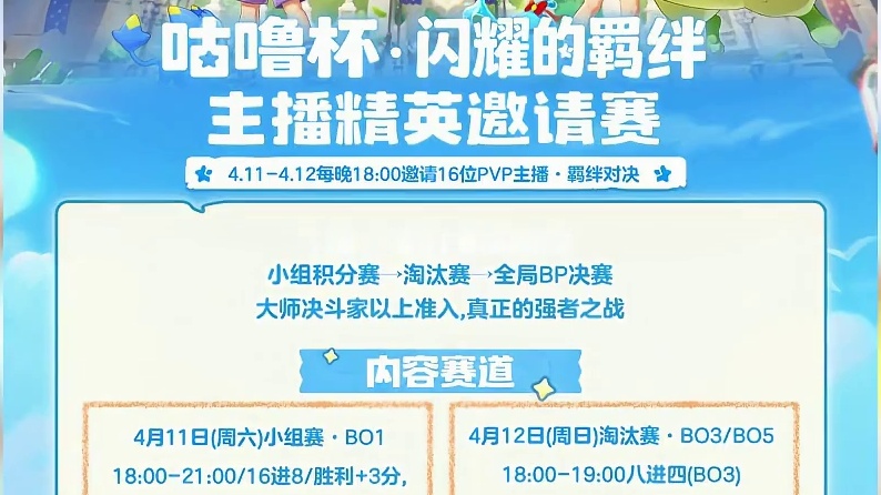 洛克王国世界第一届咕噜杯主播赛开战！