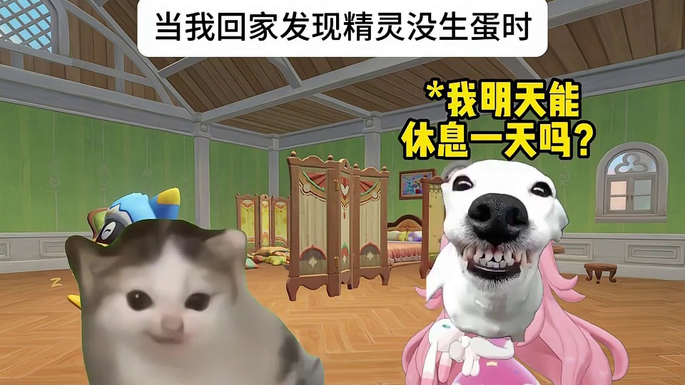 当我回家发现精灵没生蛋时