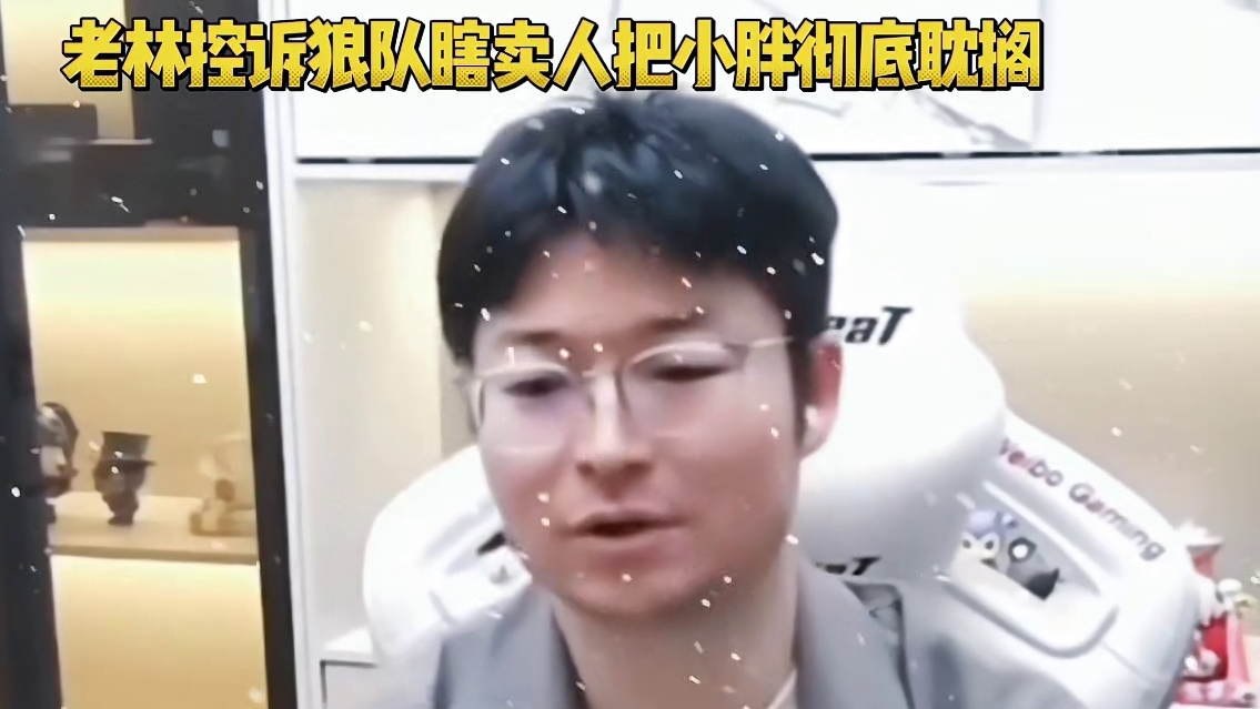 老林都看不下去了，觉得狼队瞎卖了很多人，例如卖了向鱼彻底耽搁了小胖，让他现在坐穿替补席，从离开了狼队