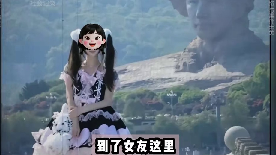 男子和女友出去游玩，照片被P掉，还有个自称她老公的男闺蜜，