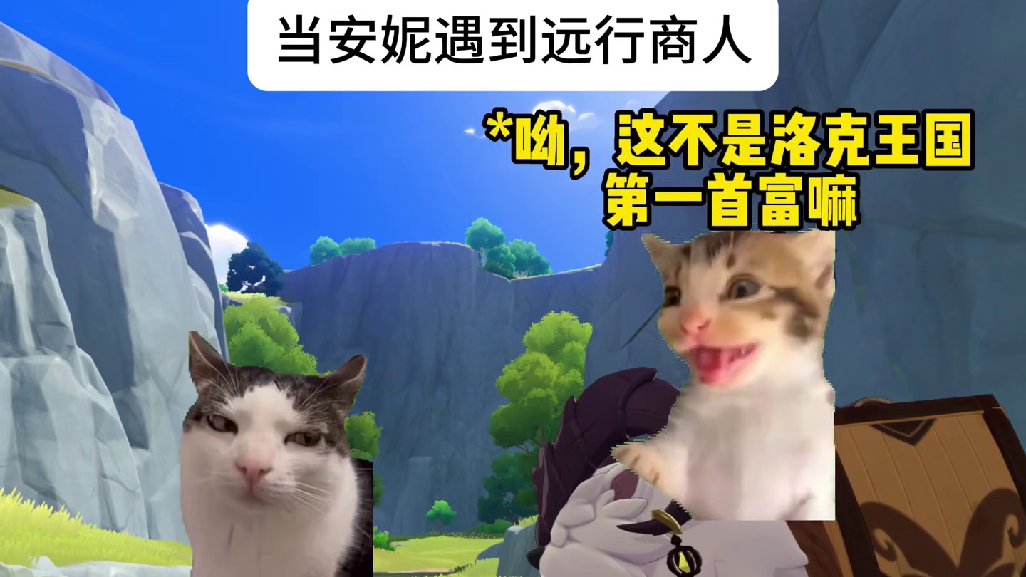 当安妮遇到远行商人