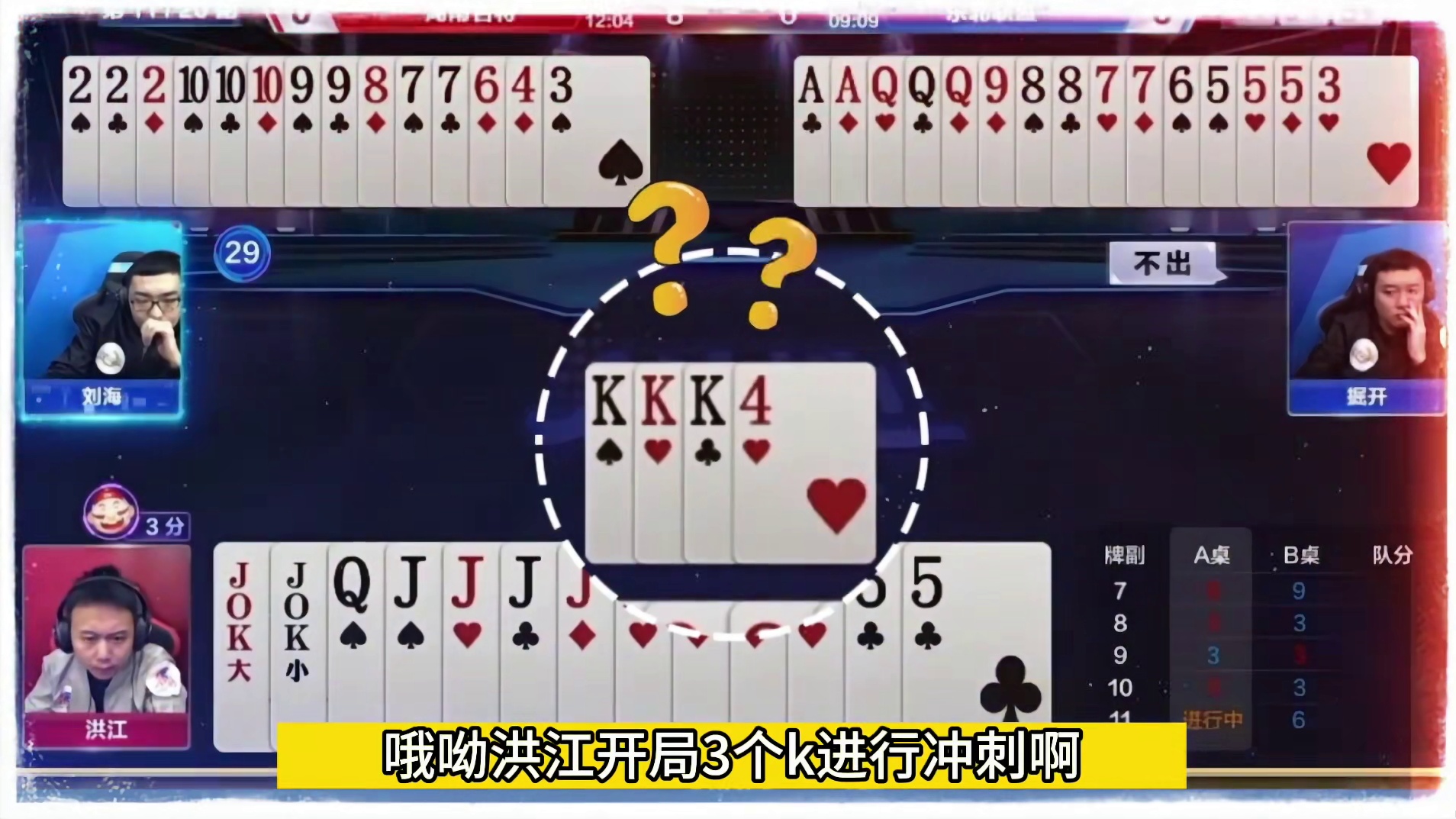 洪江开局3个k进行冲刺啊