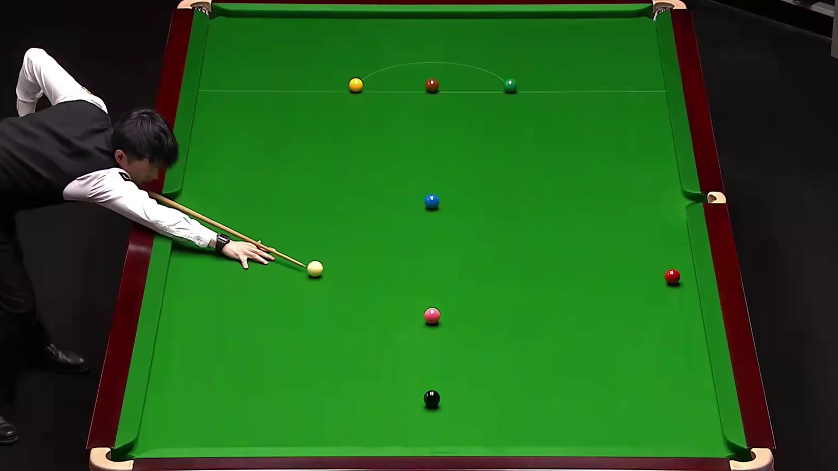2026斯诺克世锦赛！赵心童落后60分，上演黑球绝杀逆转墨菲！
