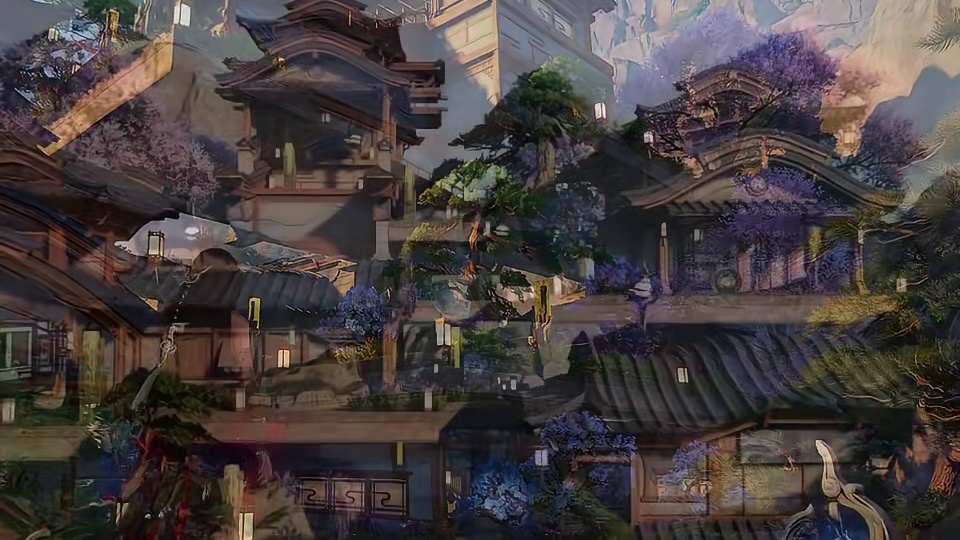 王者荣耀世界家园分享，洪崖洞仿建，庄园码主页粉丝群自取