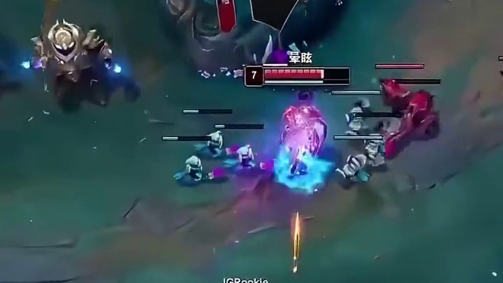 lpl第三赛段IGvsTES 全队都是走位怪