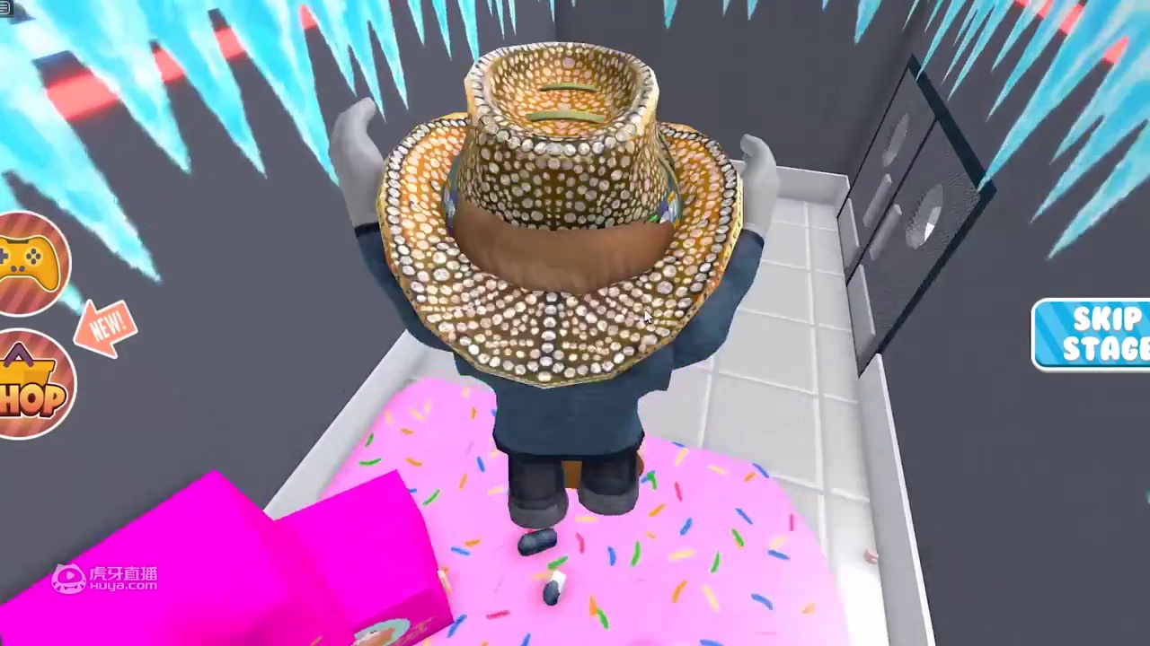 ROBLOX逃离汉堡店：我被可恶的厨师，关在了汉堡店了！