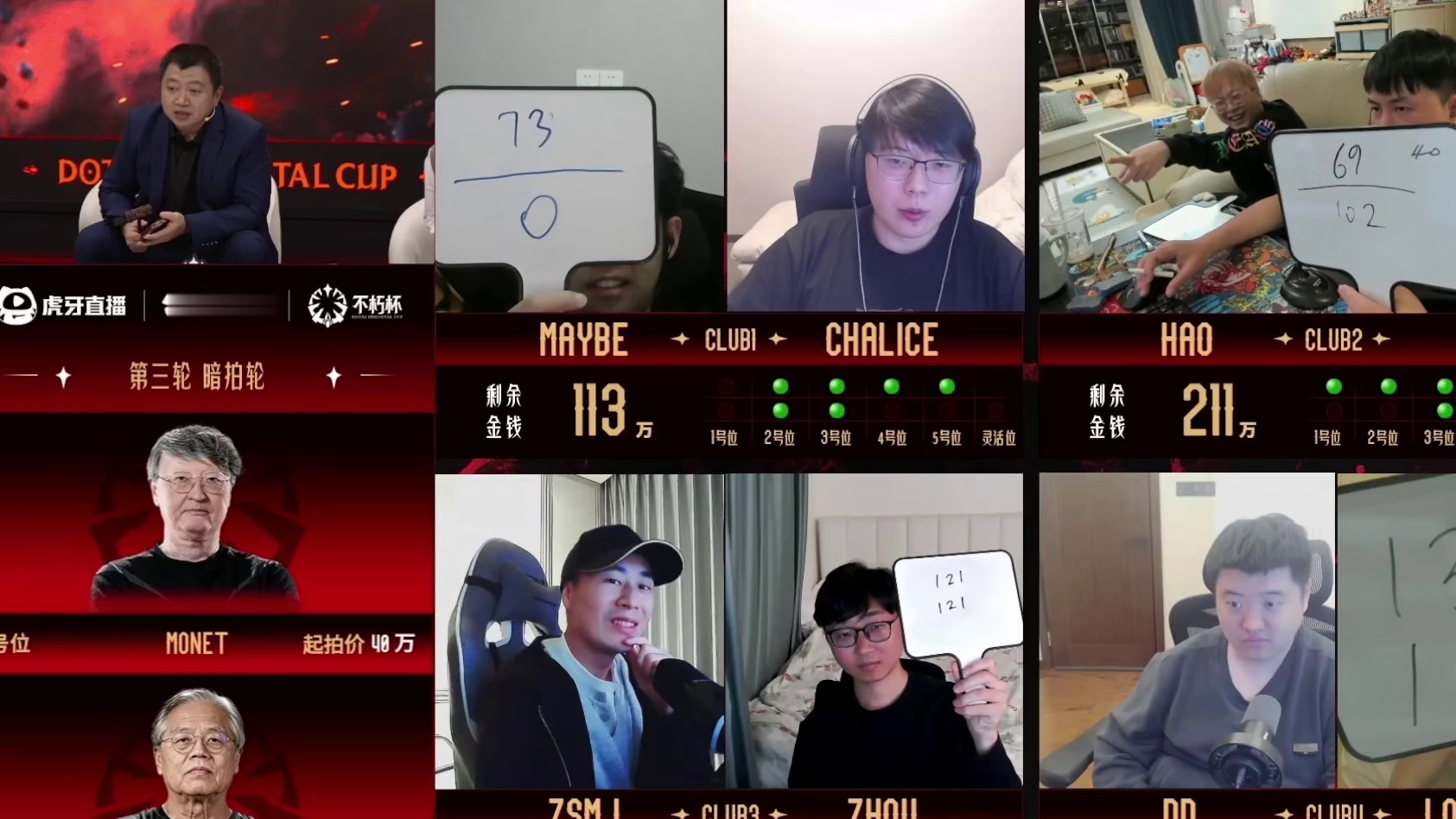 不朽杯S2标王诞生，四个俱乐部队员名单已出&MDY各成员身价一览