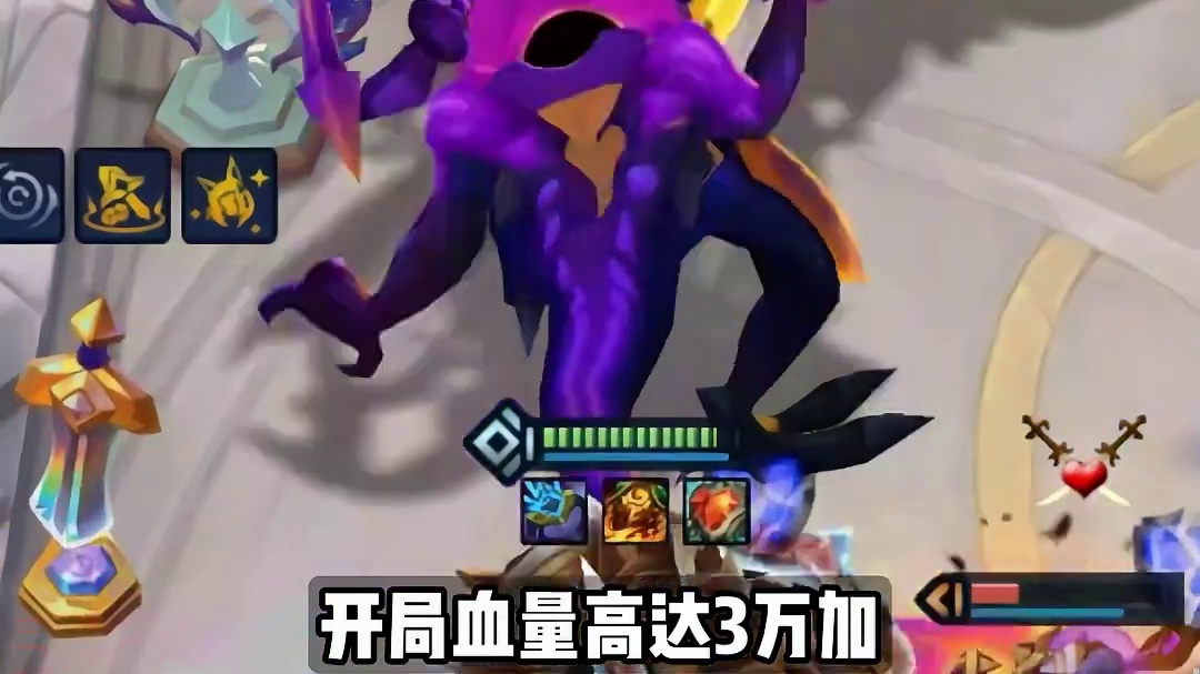 【新版万血大虫子EZ】 更新后科加斯EZ和斗士羁绊史诗级加强 开局3万血量的大虫子无限叠加血量 搭配