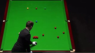2026世錦賽半決賽，吳宜澤準度逆天露頭就秒，破百再勝艾倫！