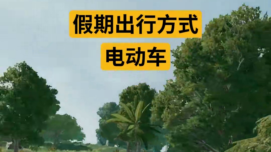 选择你的假期出行方式