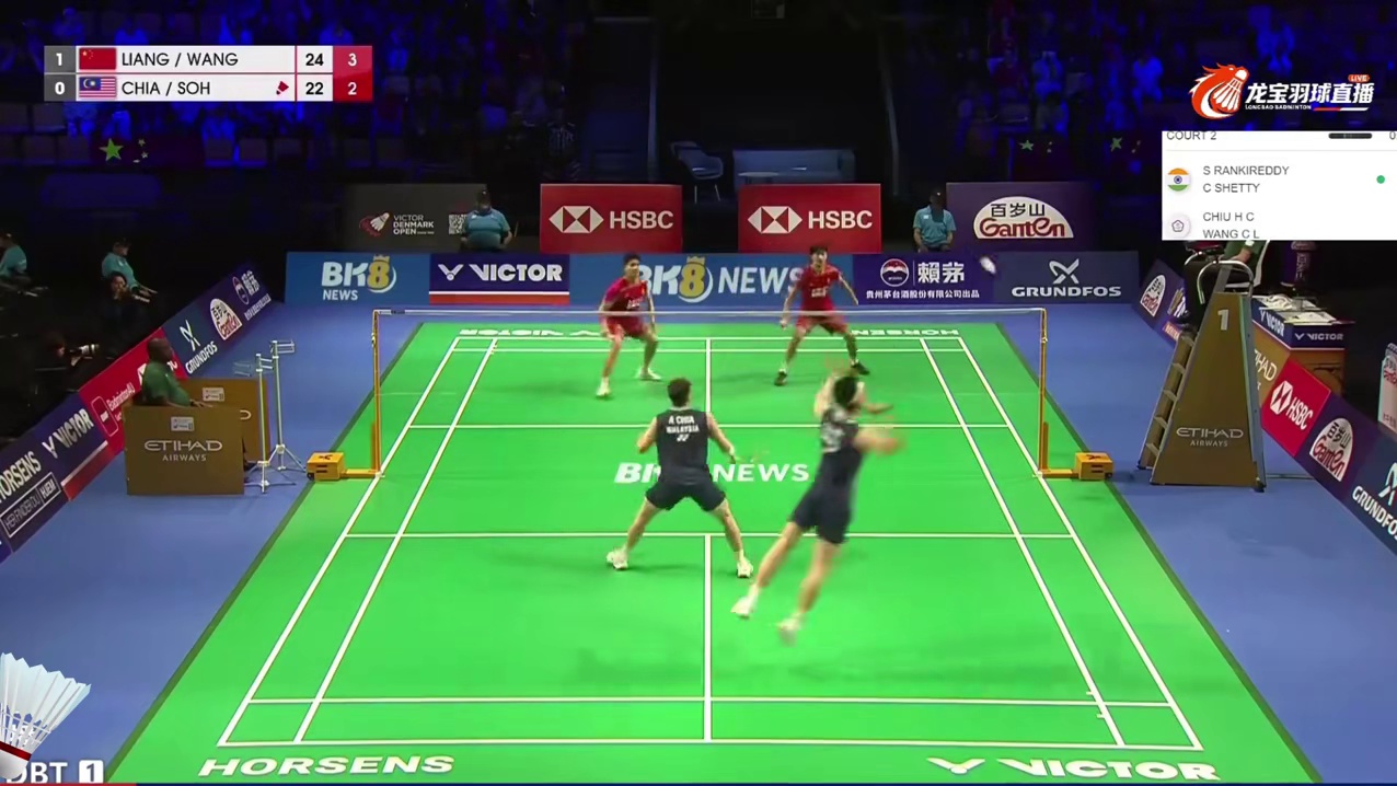 无解统治力！国羽男团3-0横扫大马 名场面不断！汤杯八强战国羽VS大马，石宇奇决胜局11-0一波流打