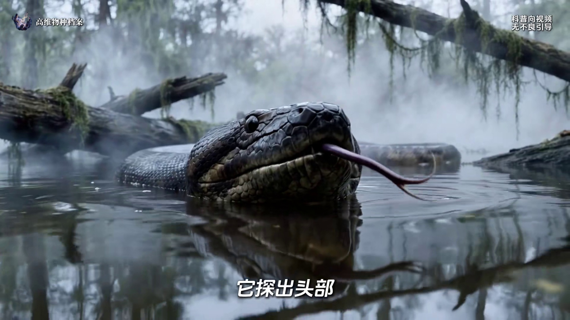 假如泰坦巨蟒降临现代，能称霸这片沼泽吗？