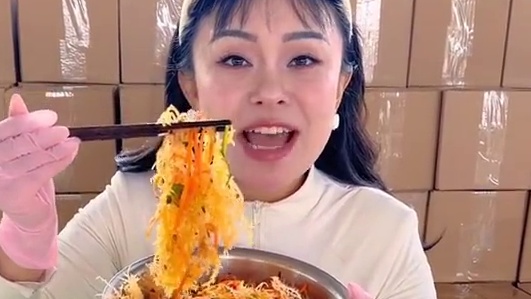 凉拌龙须菜清爽解腻