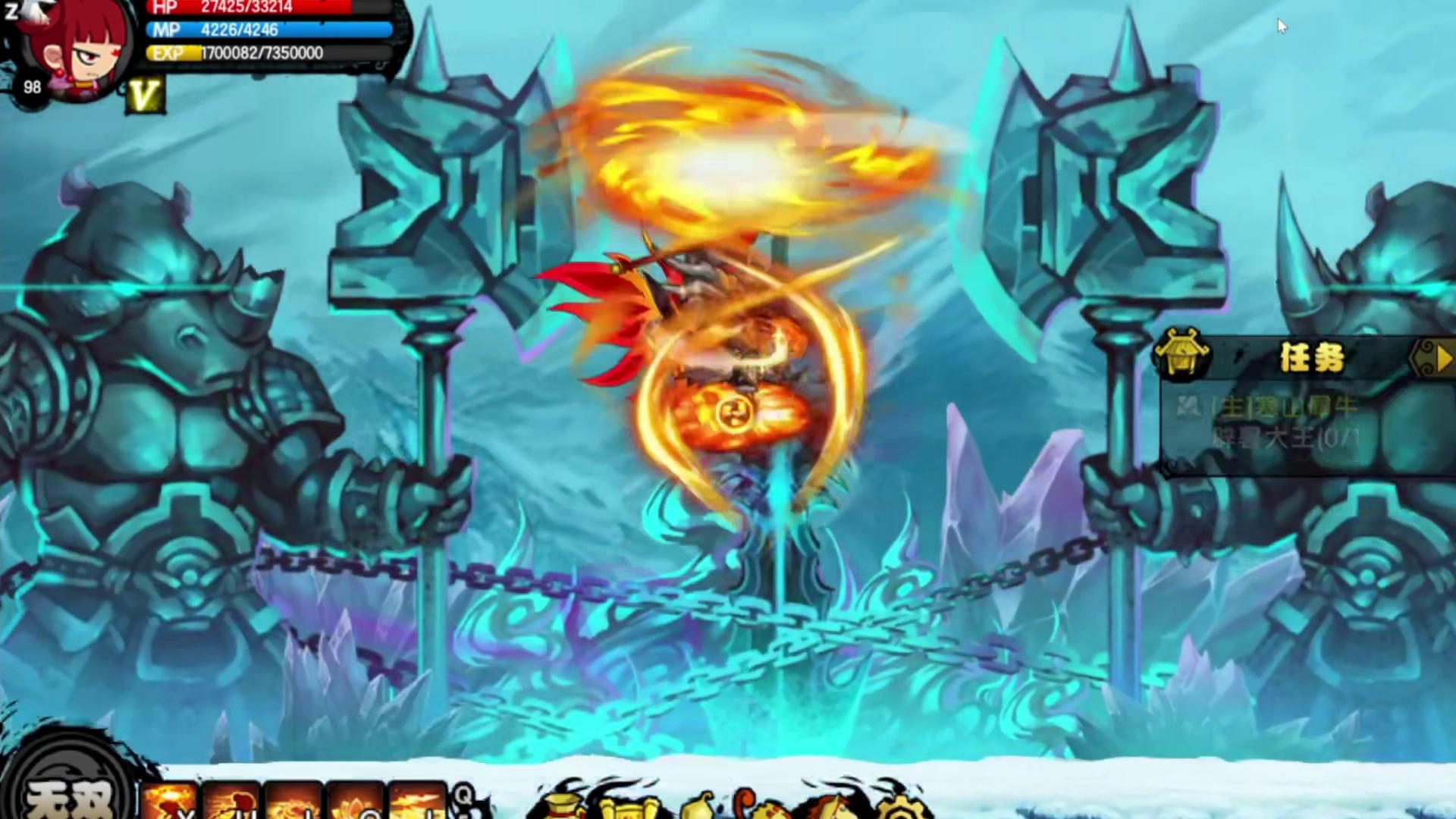 怒氪3万一刀秒杀最终boss！扫空造梦西游商城