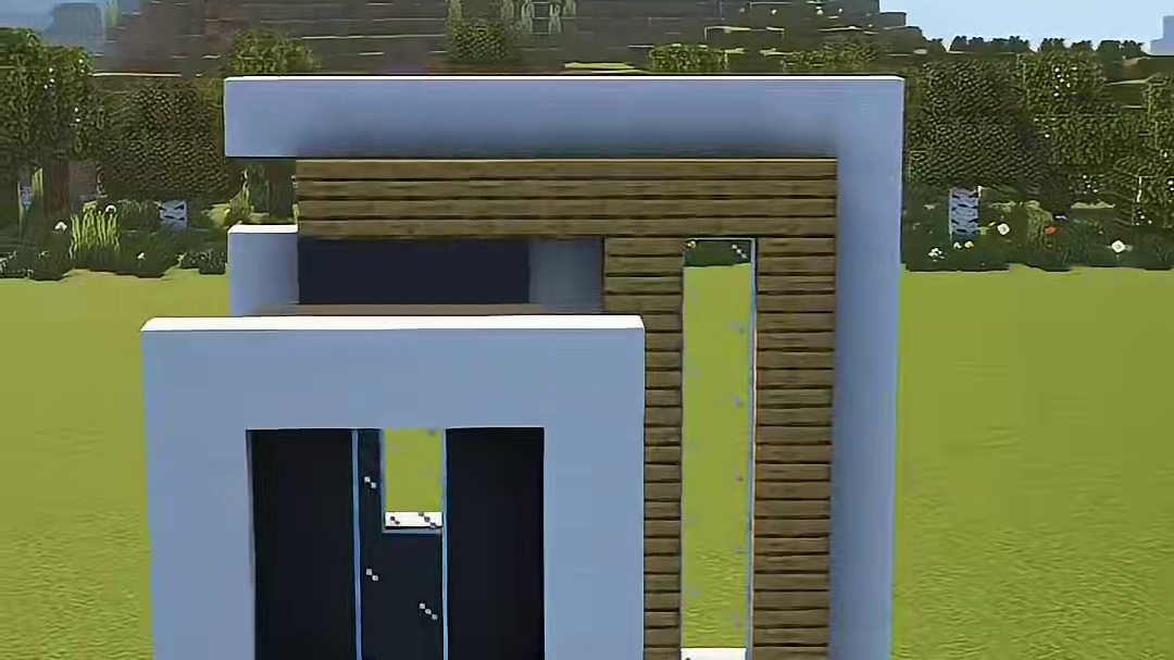我的世界：简易现代屋建造教学