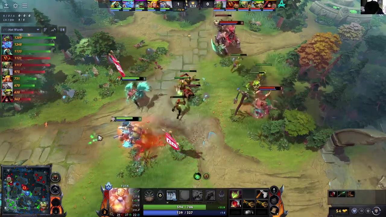 【职业选手第一视角】Kataomi` 巨牙海民辅助 — Dota 2 7.41b 职业选手完整对局