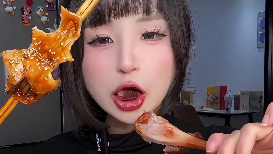 沉浸式吃雪糕