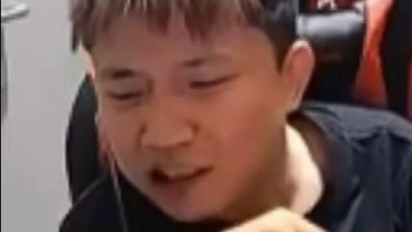"茄子不想說話,茄子只想在那站著"