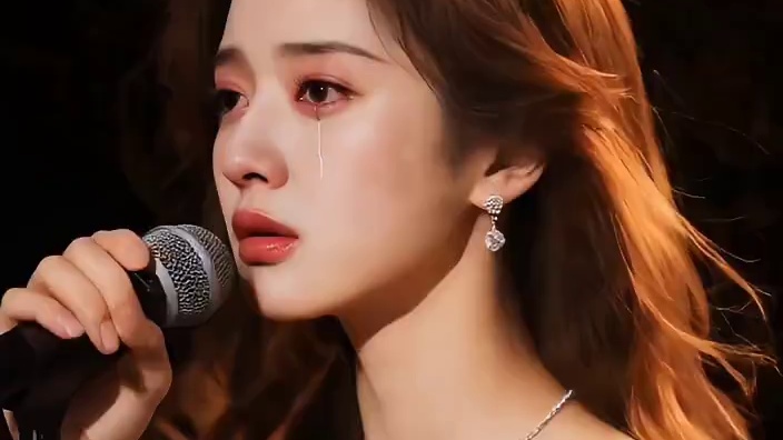 AI美女深情演绎，《谢谢你的爱》老歌翻唱歌词超扎心