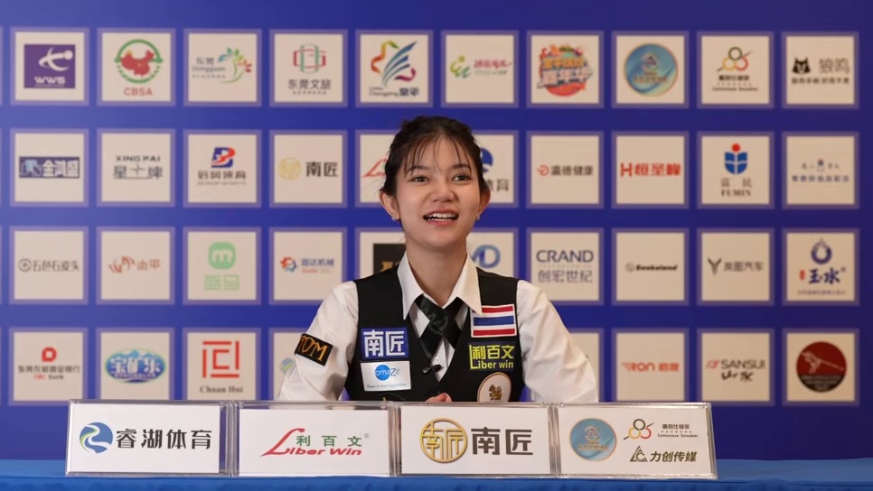 ️赛后采访｜Mink nutcharut：专注自己，全力以赴，向冠军发起冲击