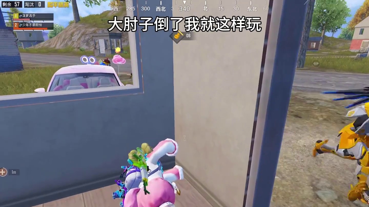 大肘子倒了我就这样玩，直接同归于尽啊！都别玩了！